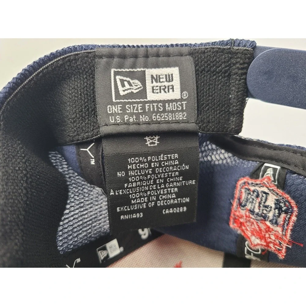 New England Patriots New Era 9Forty Mesh Snapback Hat Cap NFL Football Red‎ Blue